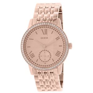 GUESS Rose Gold Stainless-Steel Quartz Watch